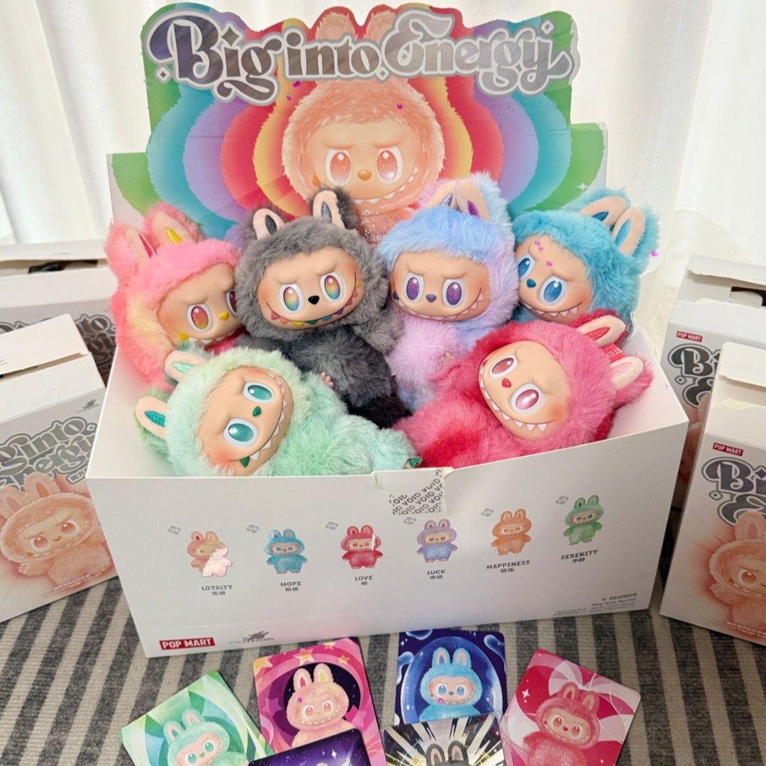 POP MART THE MONSTERS “BIG INTO ENERGY” Vinyl Plush Pendant Blind Box