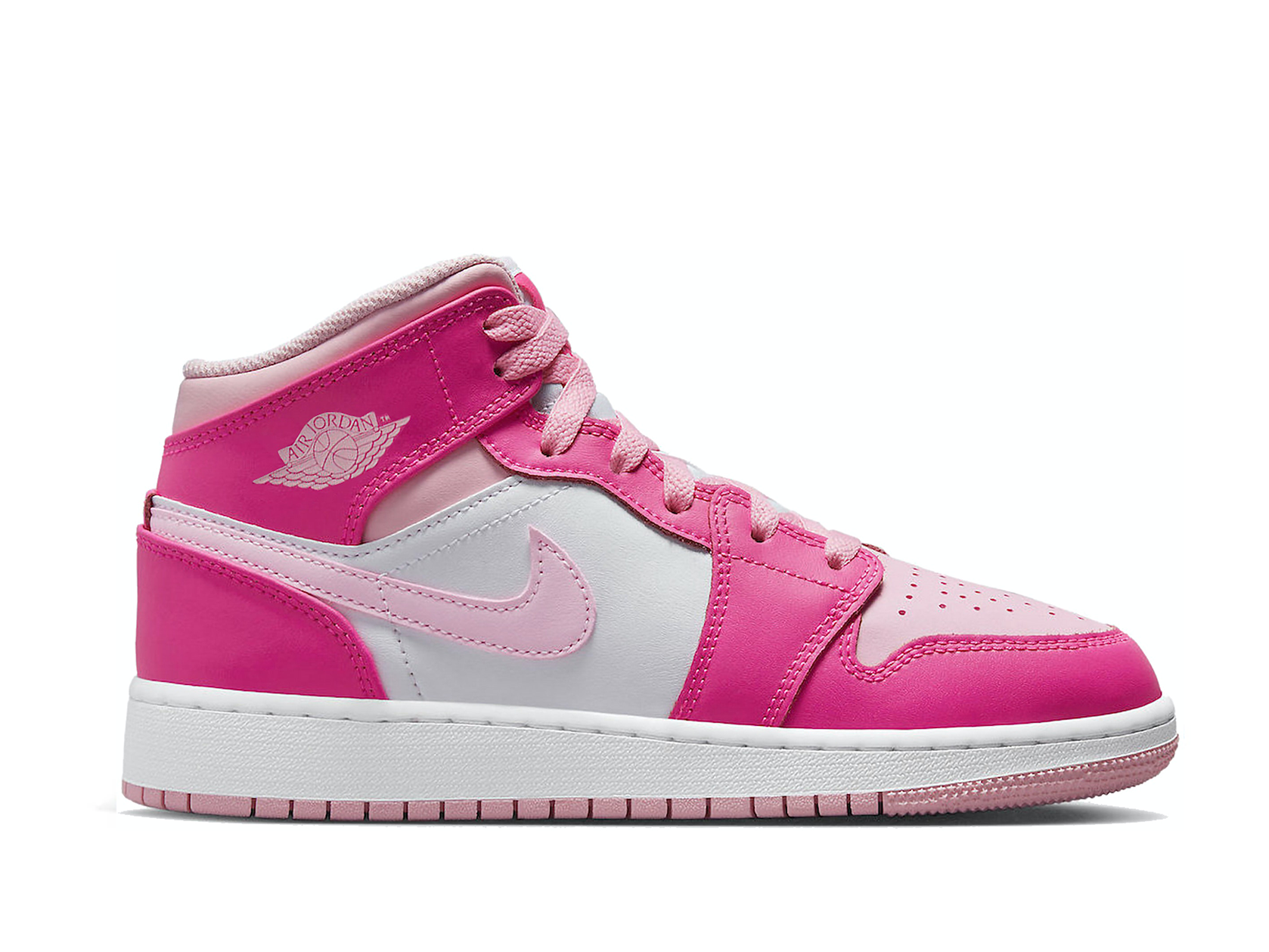 Nike Air Jordan 1 Mid Fierce Pink (GS)