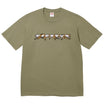 Supreme Skulls Spellout Tee 'Light Olive' | FW26T24-LIGHT-OLIVE | image 1
