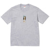 Supreme Prayer Card Box Logo Tee 'Heather Grey' | FW26T68-HEATHER-GREY | image 1