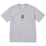 Supreme Prayer Card Box Logo Tee 'Heather Grey' | FW26T68-HEATHER-GREY | image 1