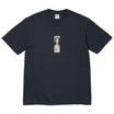 Supreme Prayer Card Box Logo Tee 'Navy' | FW26T68-NAVY | image 1
