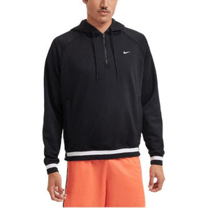 Nike DNA Men's Therma-FIT 1/4-Zip Basketball Hoodie Black/White (FZ0664-010) - Double Boxed product view 1