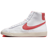 Nike Blazer Mid '77 Women's Shoes White/Red Stardust/Sail/Adobe (FZ3626-100) - Double Boxed product view 2