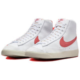 Nike Blazer Mid '77 Women's Shoes White/Red Stardust/Sail/Adobe (FZ3626-100) - Double Boxed product view 3