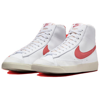 Nike Blazer Mid '77 Women's Shoes White/Red Stardust/Sail/Adobe (FZ3626-100) - Double Boxed product view 3
