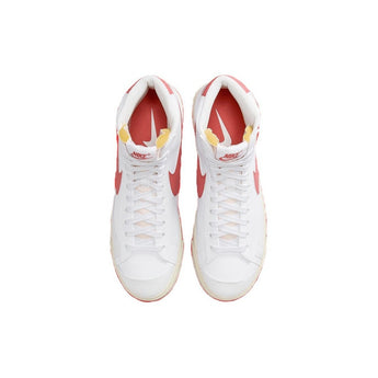 Nike Blazer Mid '77 Women's Shoes White/Red Stardust/Sail/Adobe (FZ3626-100) - Double Boxed product view 4