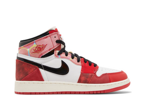 Double Boxed  299.99 Nike Air Jordan 1 High x Spider-Man Across The Spider-Verse Next Chapter (GS) Double Boxed