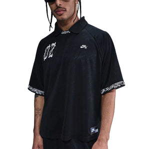 Nike SB Dri-FIT Jacquard Skate Top Black/Black/White (HJ2965-010) - Double Boxed product view 1