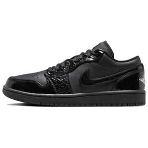 Jordan 1 Low SE Patent Elephant Black (Women's) (HJ7743-010) - Double Boxed product view 2