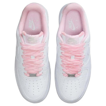 Nike Air Force 1 Low Vintage Pink Foam Velvet Laces (Women's) (HV4403-601) - Double Boxed product view 4
