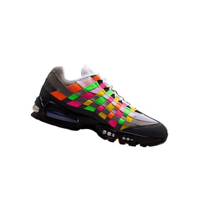 Nike Air Max 95 Big Bubble Woven Multi (IB3695-100) - Double Boxed tilted side-profile cover