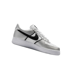 Nike Air Force 1 Low '07 LV8 Metallic Silver White Black (IM5752-001) - Double Boxed tilted side-profile cover