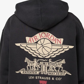 Nike Jordan x Levi's Full Zip Hoodie Black | IM6734-010 | image 4