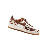 Nike Air Force 1 Low Cow Print Field Brown (Women's) (IO0442-200) - Double Boxed side profile