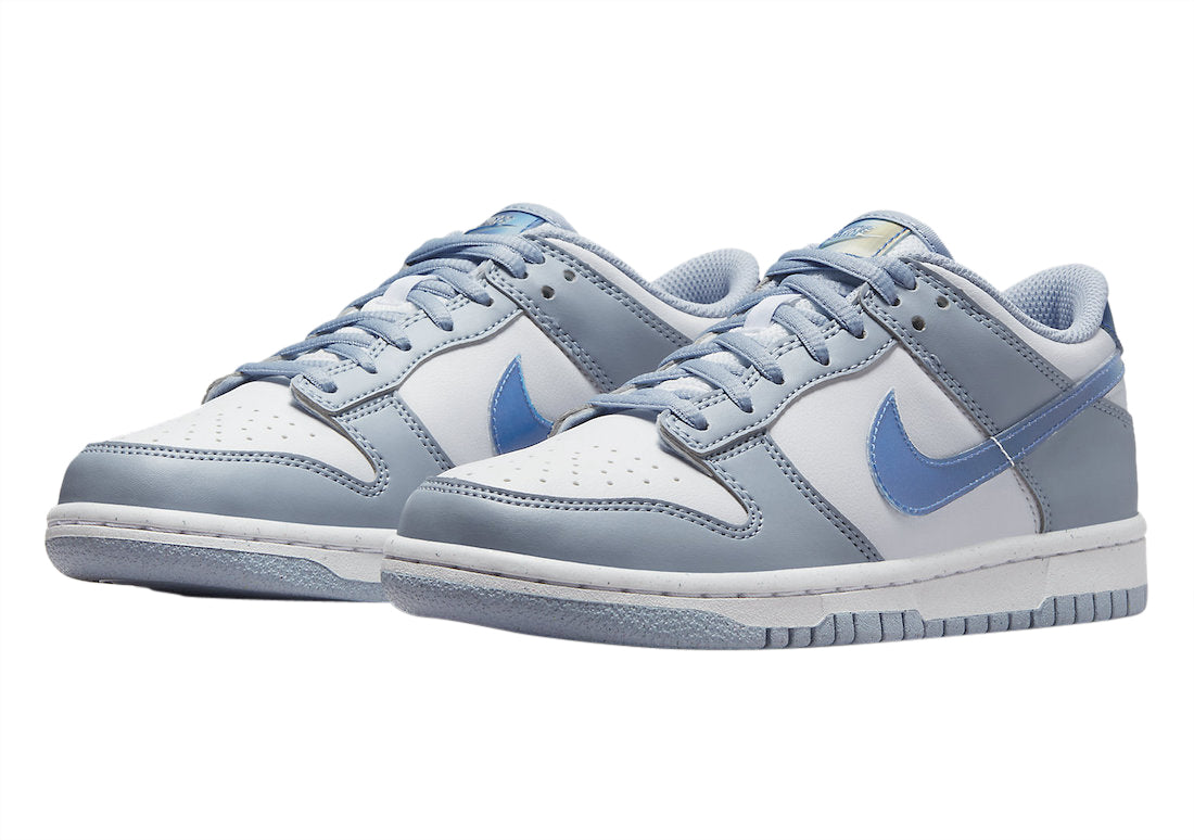 Double Boxed  134.99 Nike Dunk Low Next Nature Blue Whisper (GS) Double Boxed