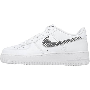 Nike Air Force 1 'GS 'Zebra Swoosh' (IV5823-100) - Double Boxed product view 2
