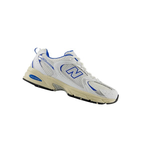 New Balance 530 White Blue Oasis (MR530EA) - Double Boxed tilted side-profile cover