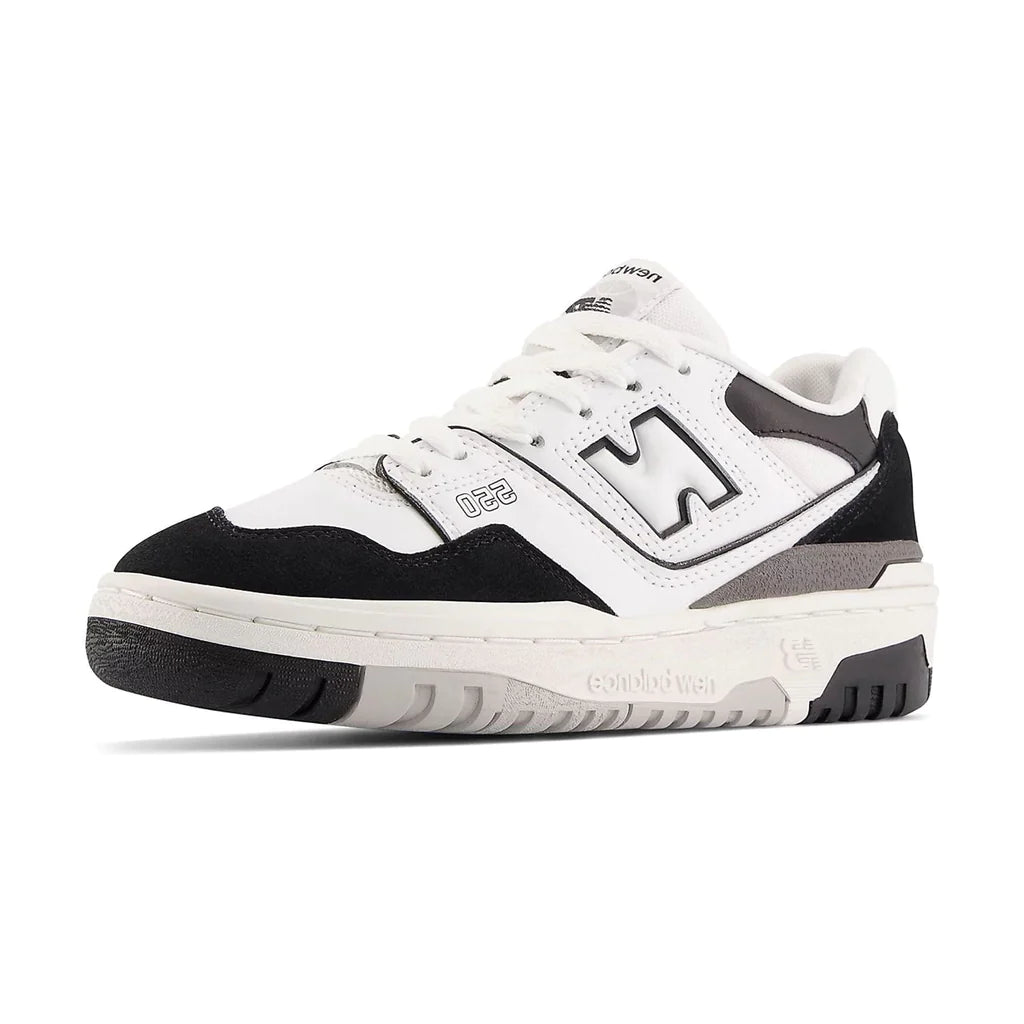 Double Boxed  99.99 New Balance 550 White Grey Black (GS) Double Boxed
