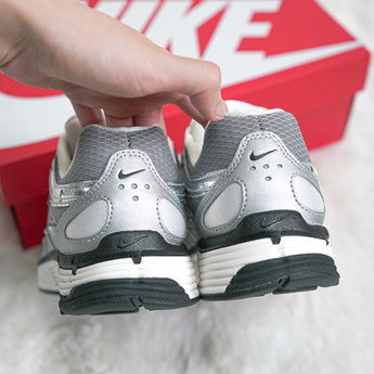 Nike P-6000 – heel counter and Swoosh branding detail