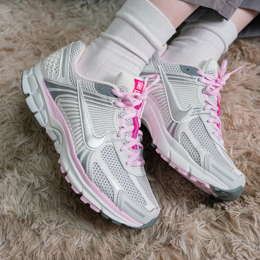 Nike Zoom Vomero 5 Women’s — pair, quarter/angled view on indoor backdrop