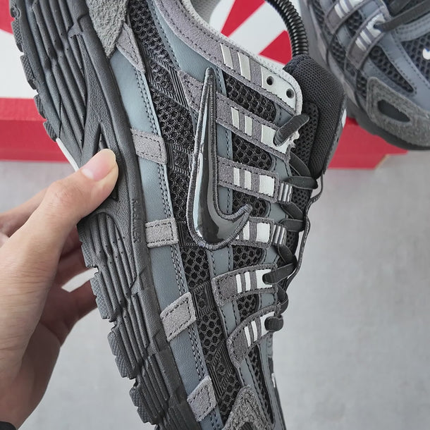 DBE product video | Nike P-6000 Suede Anthracite Metallic Silver | source:local muted | canvas:1080
