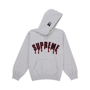 Supreme Ghostface Arc Hooded Sweatshirt Ash Grey Ss26Sw96 Ash Grey