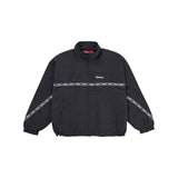 Supreme Logo Taping Track Jacket Black Ss26J107 Black