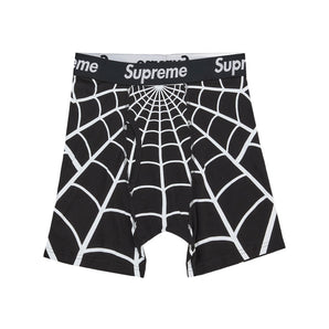 Supreme X Hanes Spider Man Boxer Briefs 2 Pack Black Ss26A66 Black