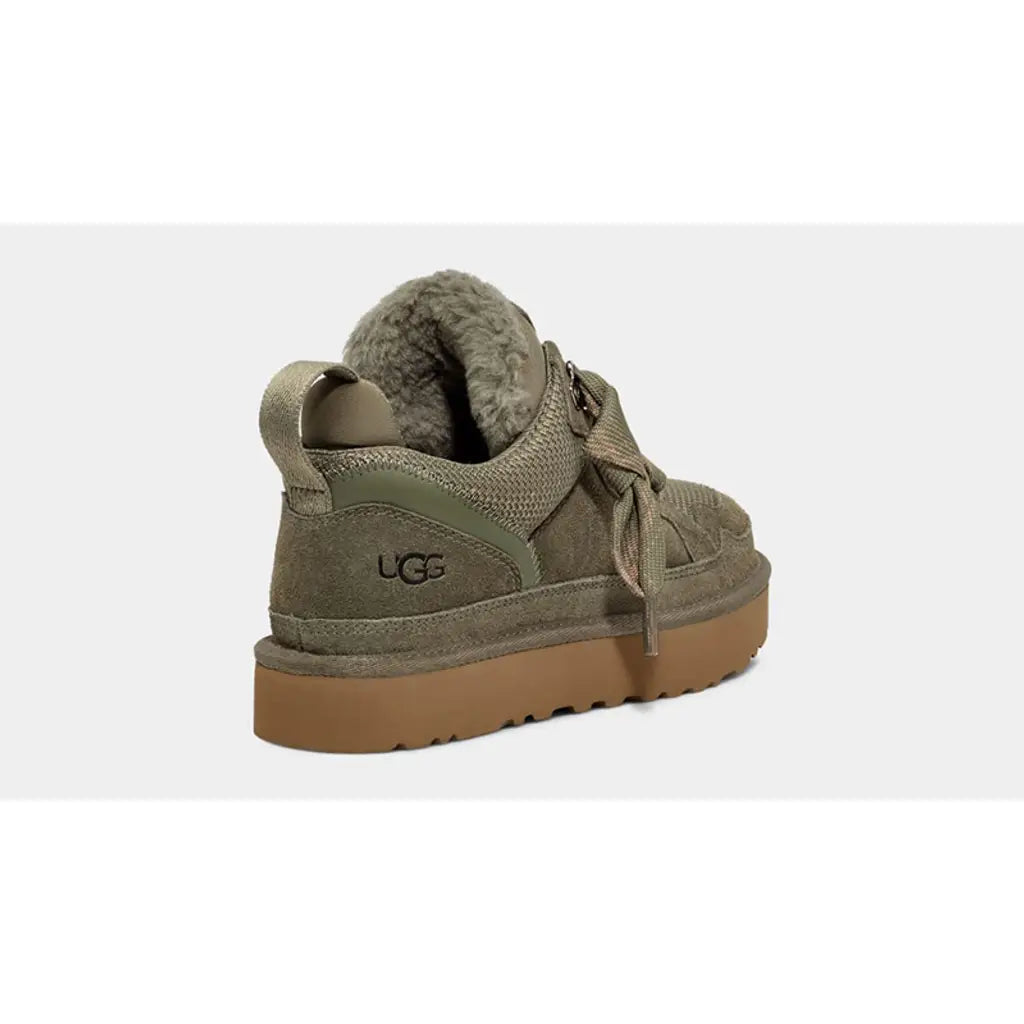 UGG Lowmel Lace Up Trainer Khaki (W)