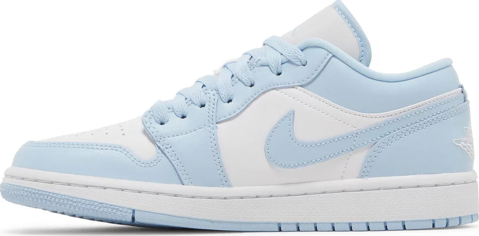 Double Boxed  234.99 Nike Air Jordan 1 Low University Ice Blue (W) Double Boxed