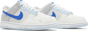 Double Boxed  199.99 Nike Dunk Low Just Stitch It Hyper Royal Double Boxed