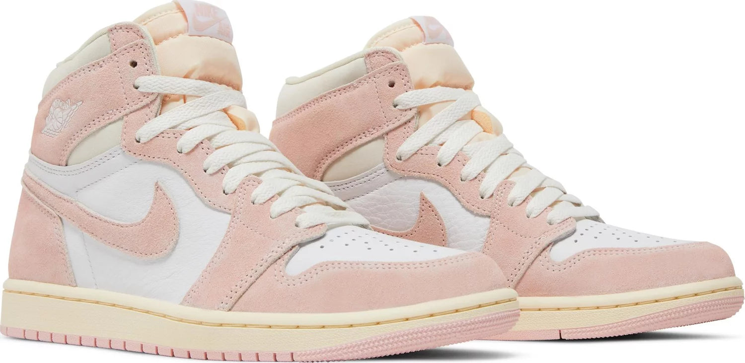 Double Boxed  179.99 Nike Air Jordan 1 High OG Washed Pink (W) Double Boxed
