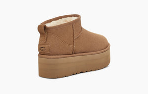 Double Boxed  294.99 UGG Classic Ultra Mini Platform Boot Chestnut Double Boxed