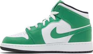 Double Boxed  274.99 Nike Air Jordan 1 Mid Lucky Green (GS) Double Boxed