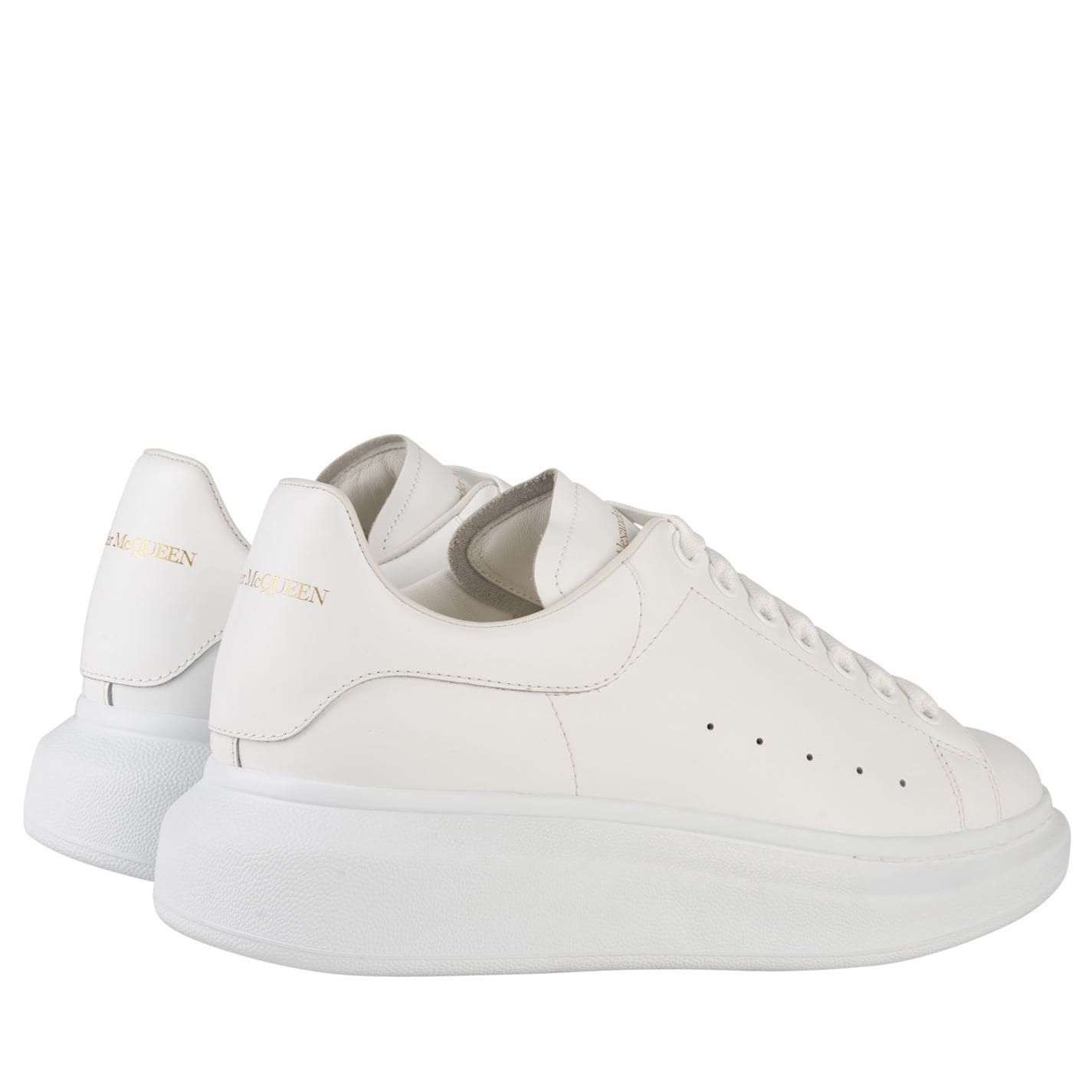 Double Boxed  419.99 Alexander McQueen Oversized White Men's Double Boxed