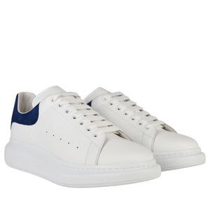 Double Boxed  419.99 Alexander McQueen Oversized White Blue Men's Double Boxed