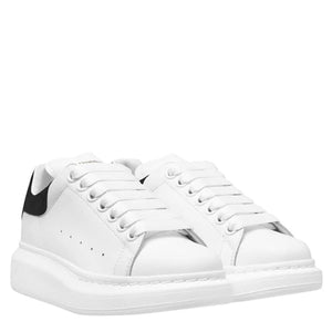 Double Boxed  419.99 Alexander McQueen Oversized White Black Women's Double Boxed