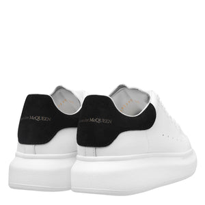 Double Boxed  419.99 Alexander McQueen Oversized White Black Women's Double Boxed