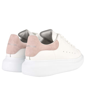 Double Boxed  419.99 Alexander McQueen Oversized White Pink Women's Double Boxed