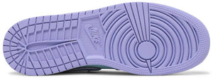 Double Boxed  249.99 Nike Air Jordan 1 Mid Glacier Purple Aqua Blue Double Boxed