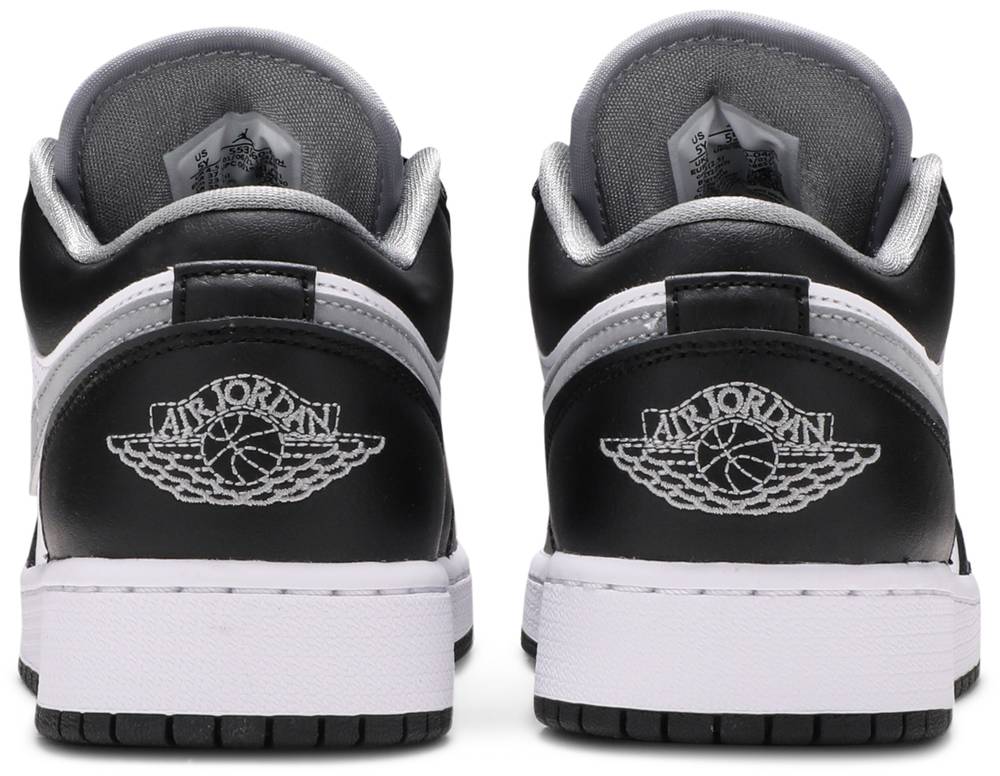 Double Boxed  299.99 Nike Air Jordan 1 Low Black Shadow Grey Double Boxed