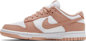 Double Boxed  199.99 Nike Dunk Low Rose Whisper (W) Double Boxed