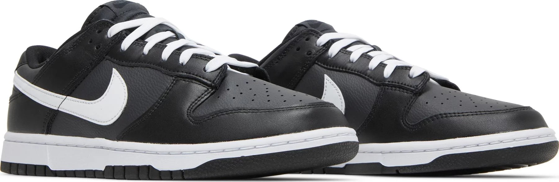 Double Boxed  164.99 Nike Dunk Low Black White 2022 Double Boxed