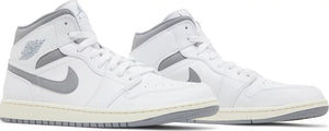 Double Boxed  234.99 Nike Air Jordan 1 Mid Stealth Neutral Grey Double Boxed