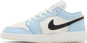 Double Boxed  169.99 Nike Air Jordan 1 Low Ice Blue Double Boxed