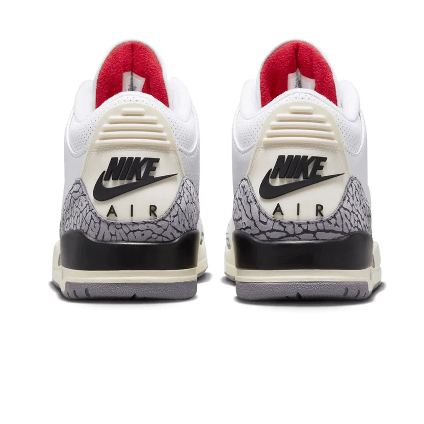 Double Boxed  224.99 Nike Air Jordan 3 Retro White Cement Reimagined Double Boxed