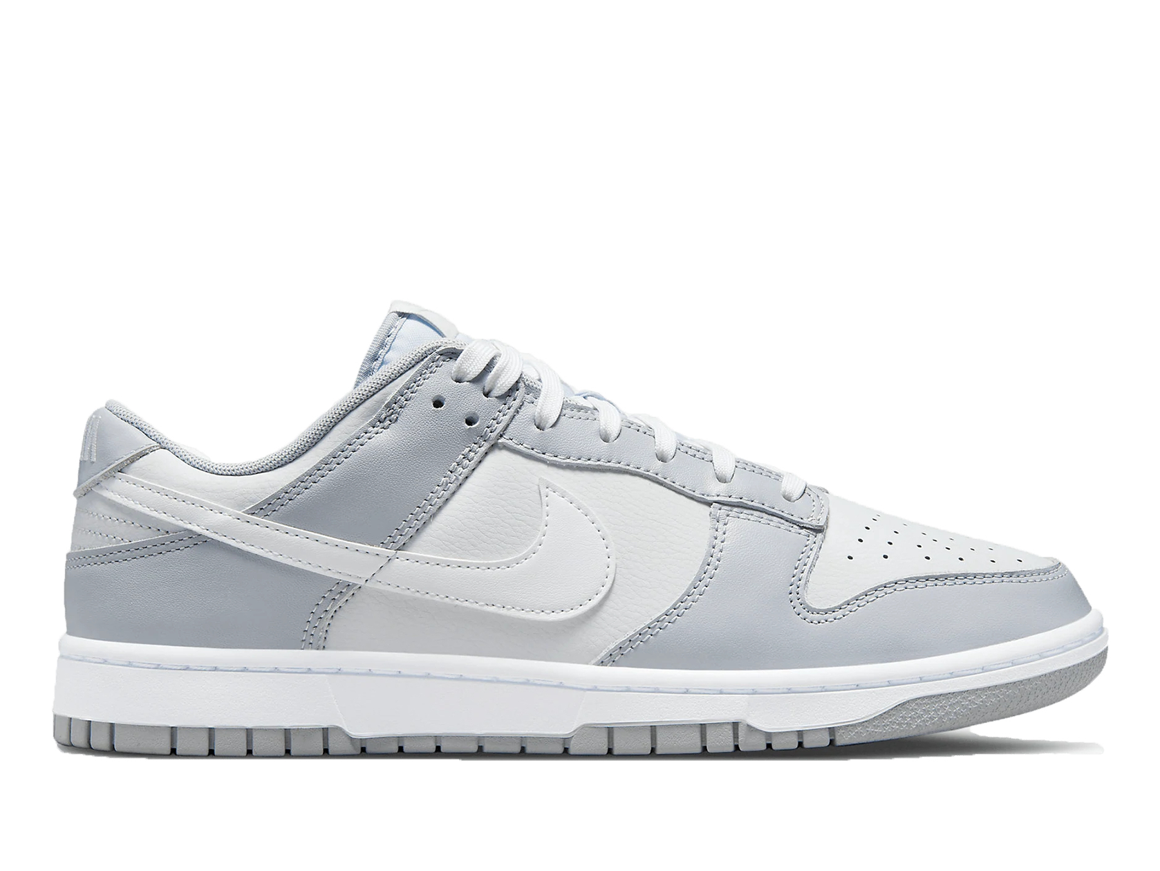Double Boxed  219.99 Nike Dunk Low Two Tone Wolf Grey Double Boxed