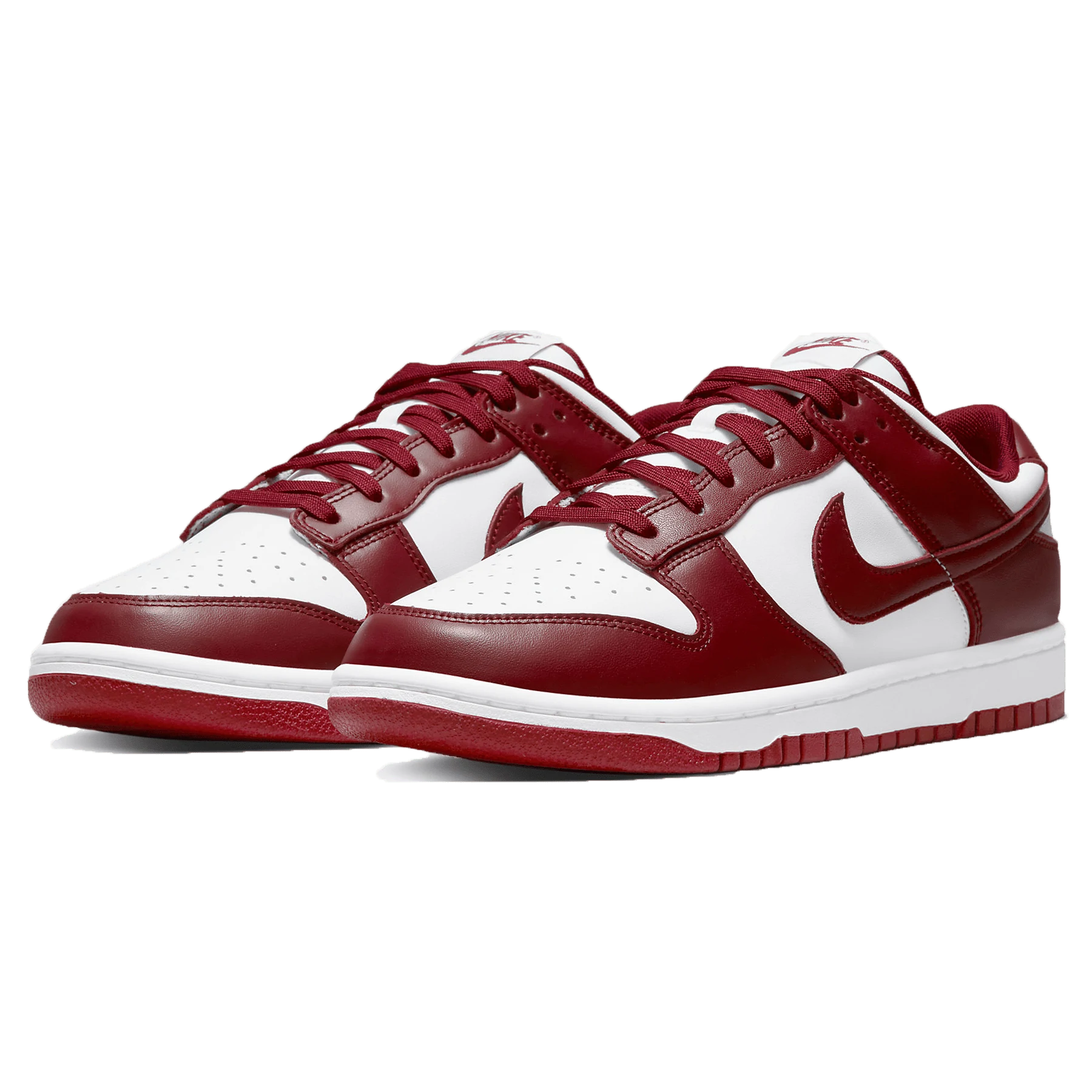 Double Boxed  199.99 Nike Dunk Low Team Red Double Boxed