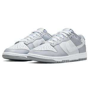 Double Boxed  219.99 Nike Dunk Low Two Tone Wolf Grey Double Boxed